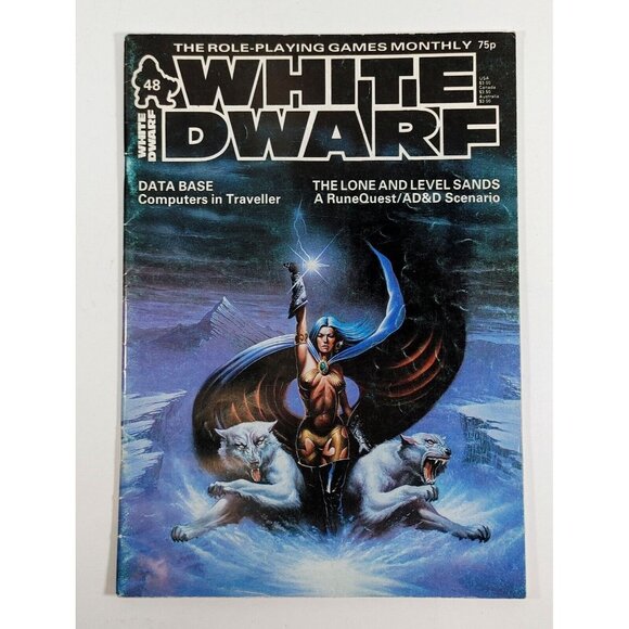 White Dwarf Magazine Issue 48 Games Workshop Data Base Computers in Traveller - Picture 1 of 5